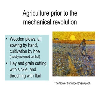 History of ag mechanization