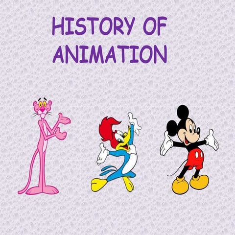 Historyofanimation