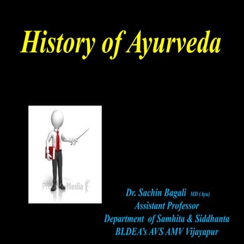 History of ayurveda