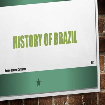 History of brazil