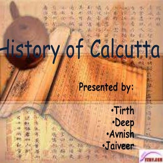 History of calcutta