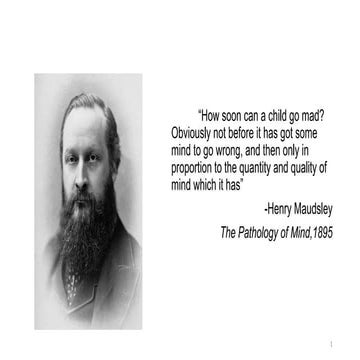 History of Child Psychiatry and relevance | PPTX