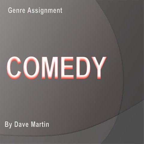 History Of Comedy