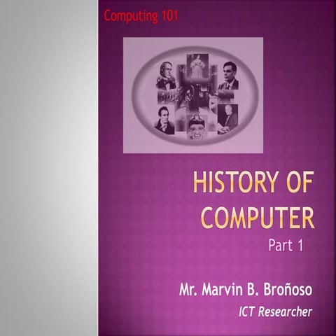 History of computer 