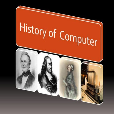 History of computer