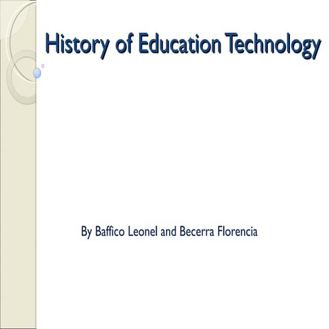 History of computers in education