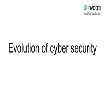 Invotra's History of Cyber Security