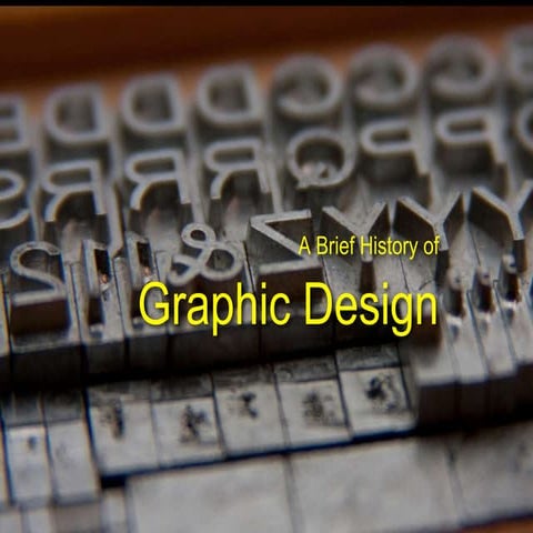 History of Graphic Design