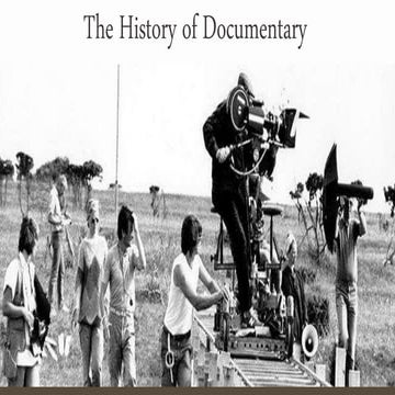 History of documentaries