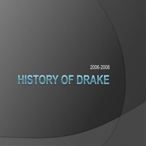 Drake pp | PPT
