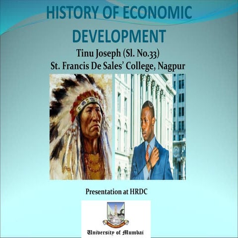 History of economic development | PDF