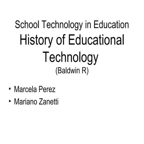 History of educational technology (1)