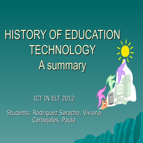 History of education technology