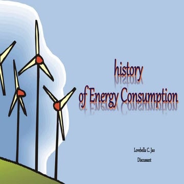 History of energy consumption