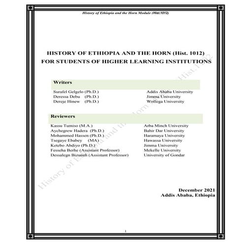 HISTORY Module (Revised).pdf fershman student module | PDF