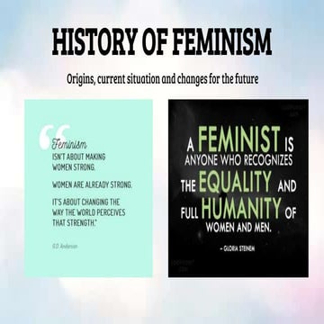 History of feminism