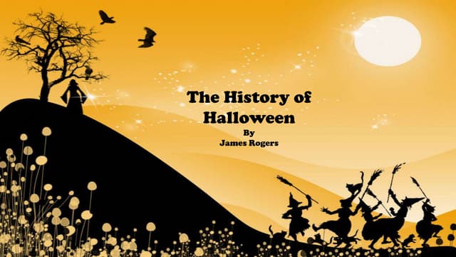 History of halloween