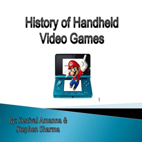 History of hand held video games