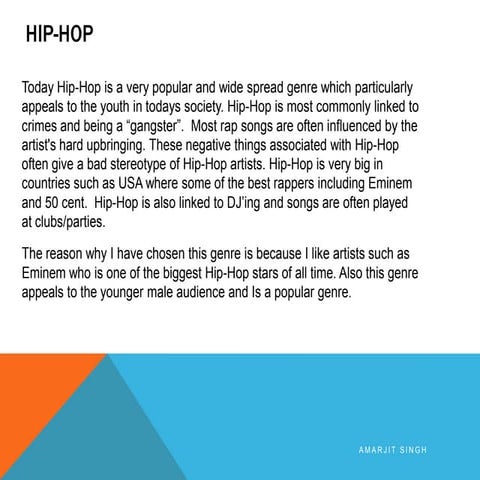 History of hip hop