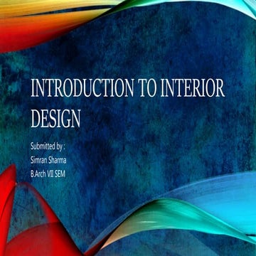 History of interior design