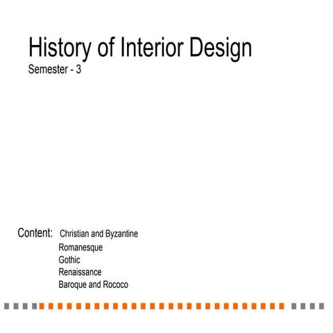History Of Interior Design 3