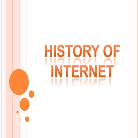 History of Internet 