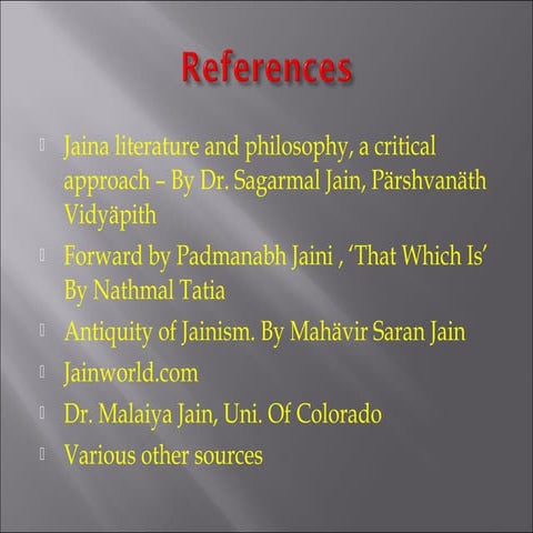 History of jainism