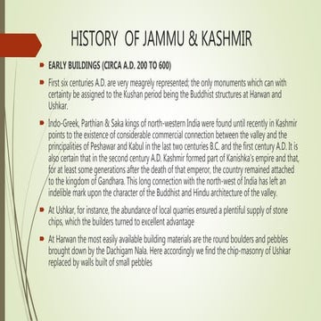 History  of jammu & kashmir