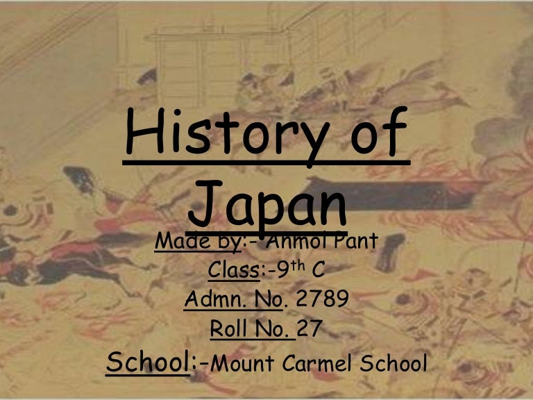 History of japan