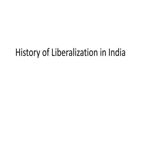 Structural change of indian export | PPTX