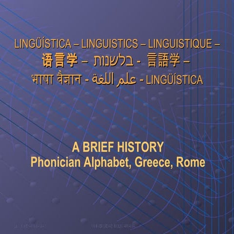 History of linguistics_class-2