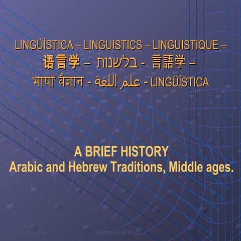 History of linguistics_class-3