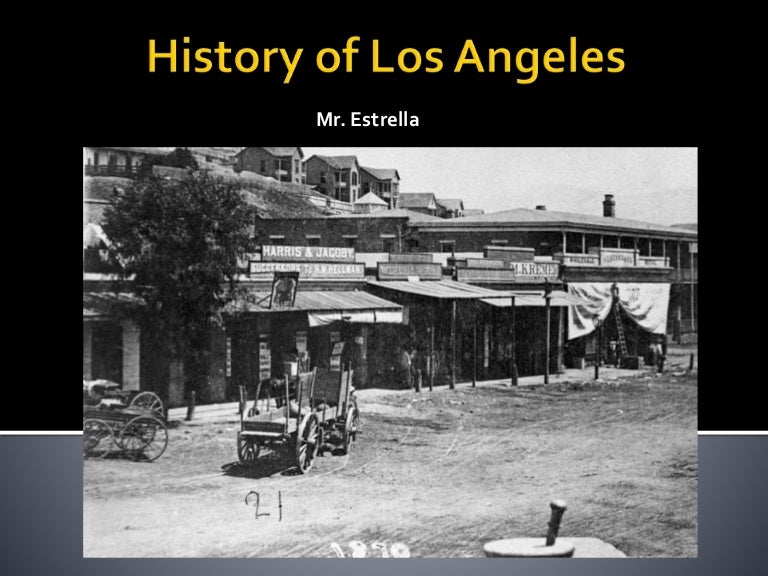 History of los angeles