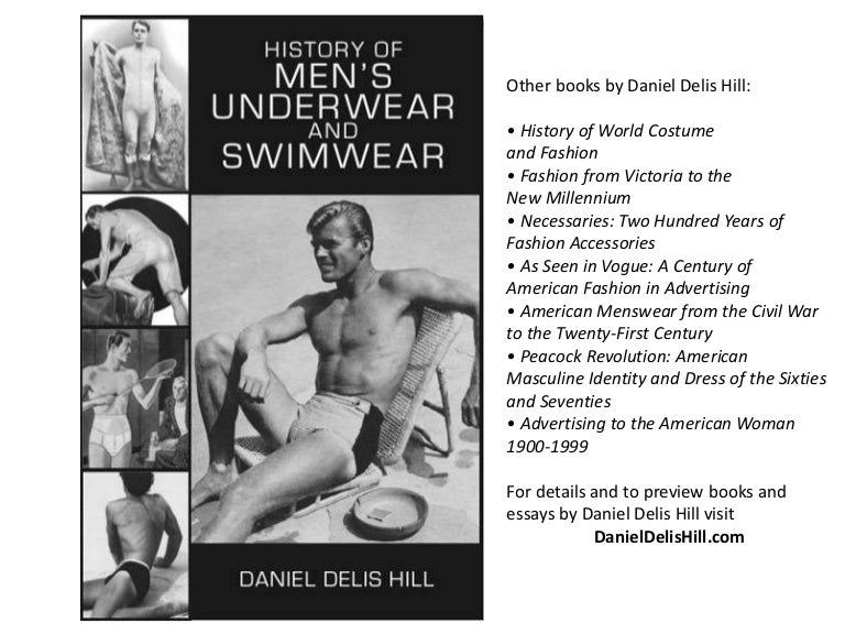 History of men's underwear and swimwear