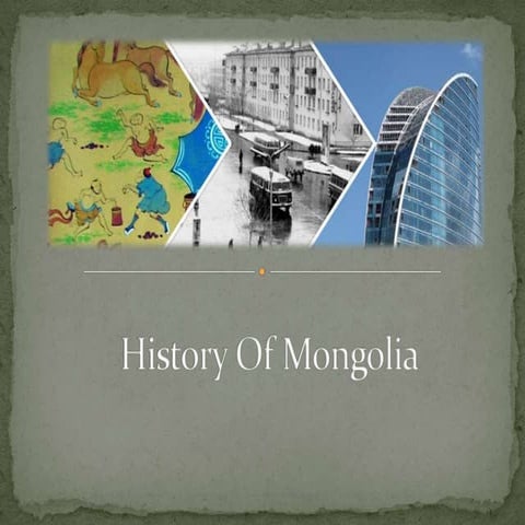 History of mongolia
