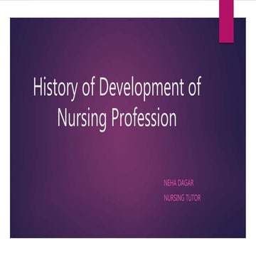 History of nursing anp