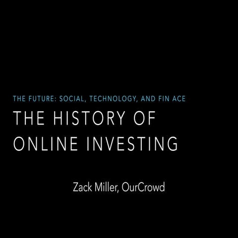 History of Online Investing