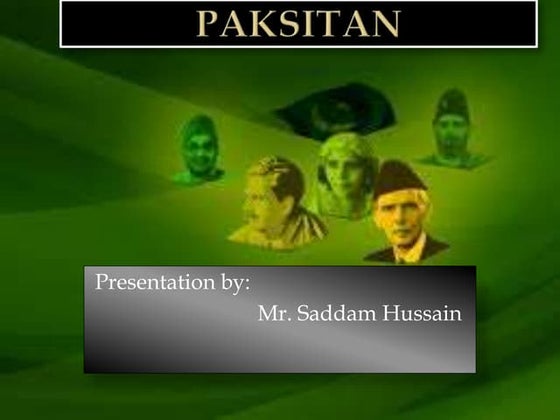 14 August The Day Of Pakistan Independence | PPTX
