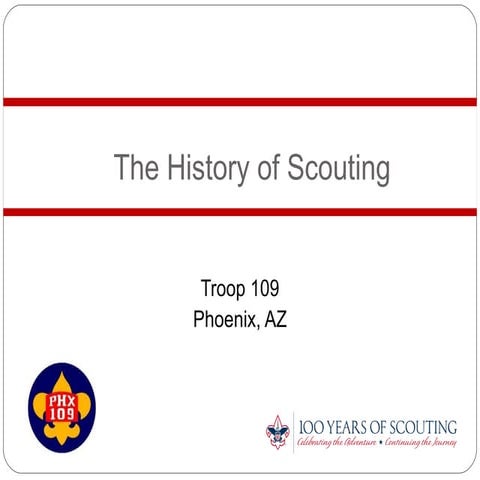 History of scouting