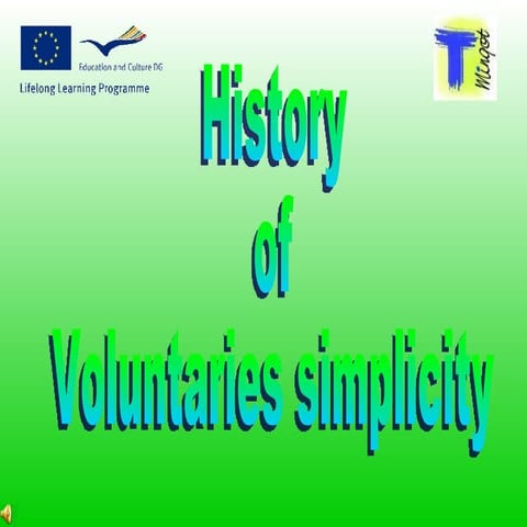 History of simplicity- IES Tomás Mingot, Logroño ( Spain)