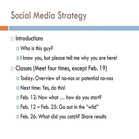History of social media   jan. 27 for kirkwood