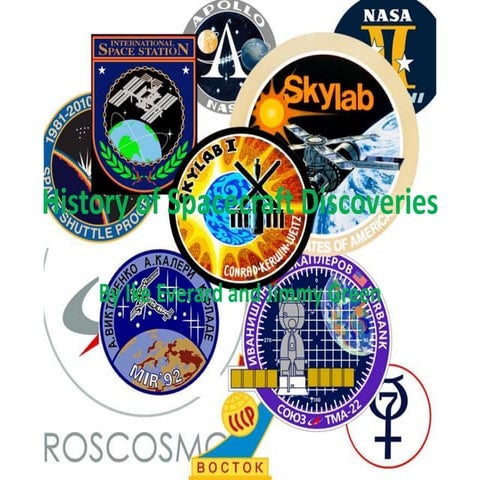 History of spacecraft discoveries