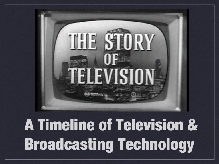 Timeline Of Television