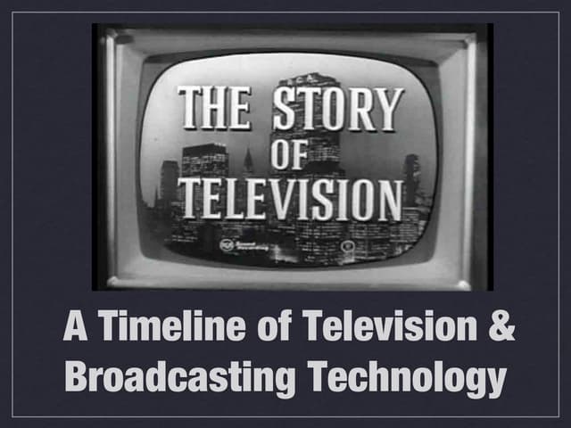 A Timeline of Television Technology