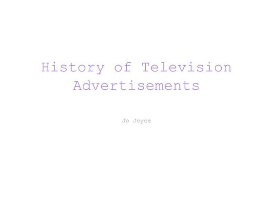The first advertisement word. | DOCX