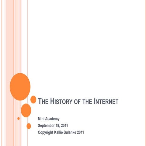 History of the internet