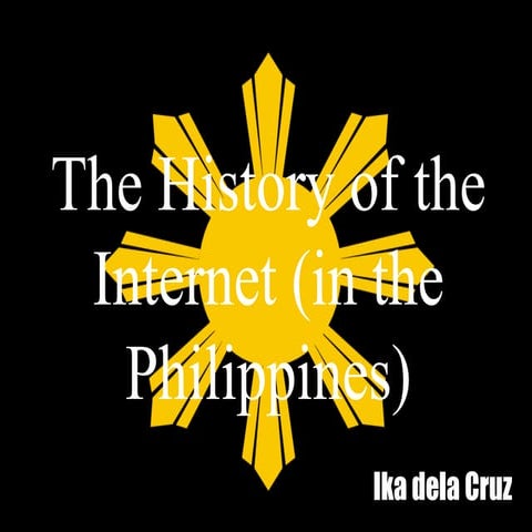 History of the internet | PPTX