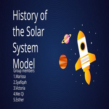 History of the Solar System Model SCIENCE.pptx