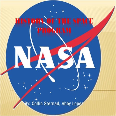 History Of The  Space  Program