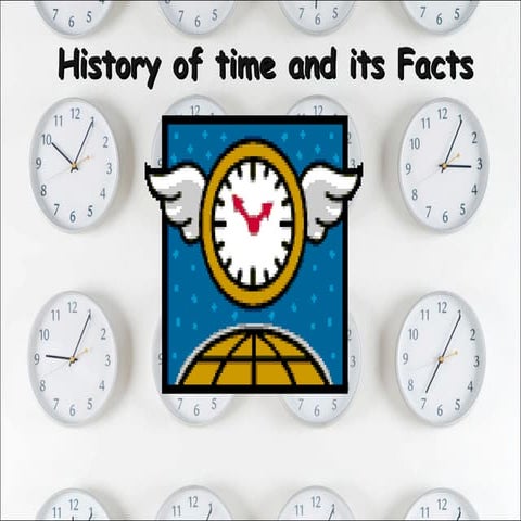 History of time - PowerPoint presentations for kids